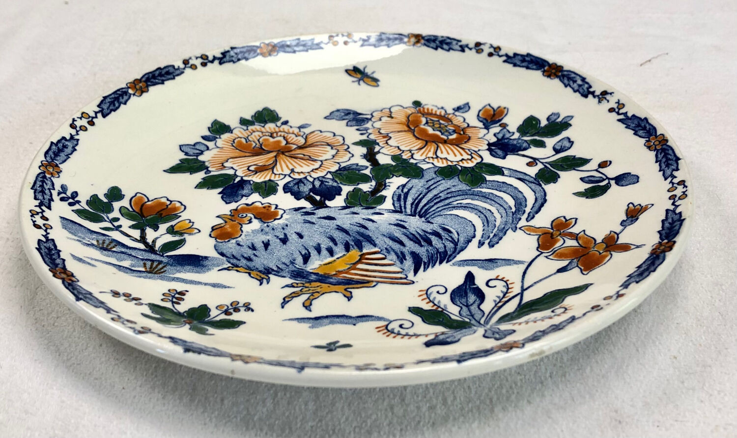Lot de 6 assiettes à dessert Gien 1938 1960