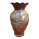 old ceramic tulip vase - signed pottery