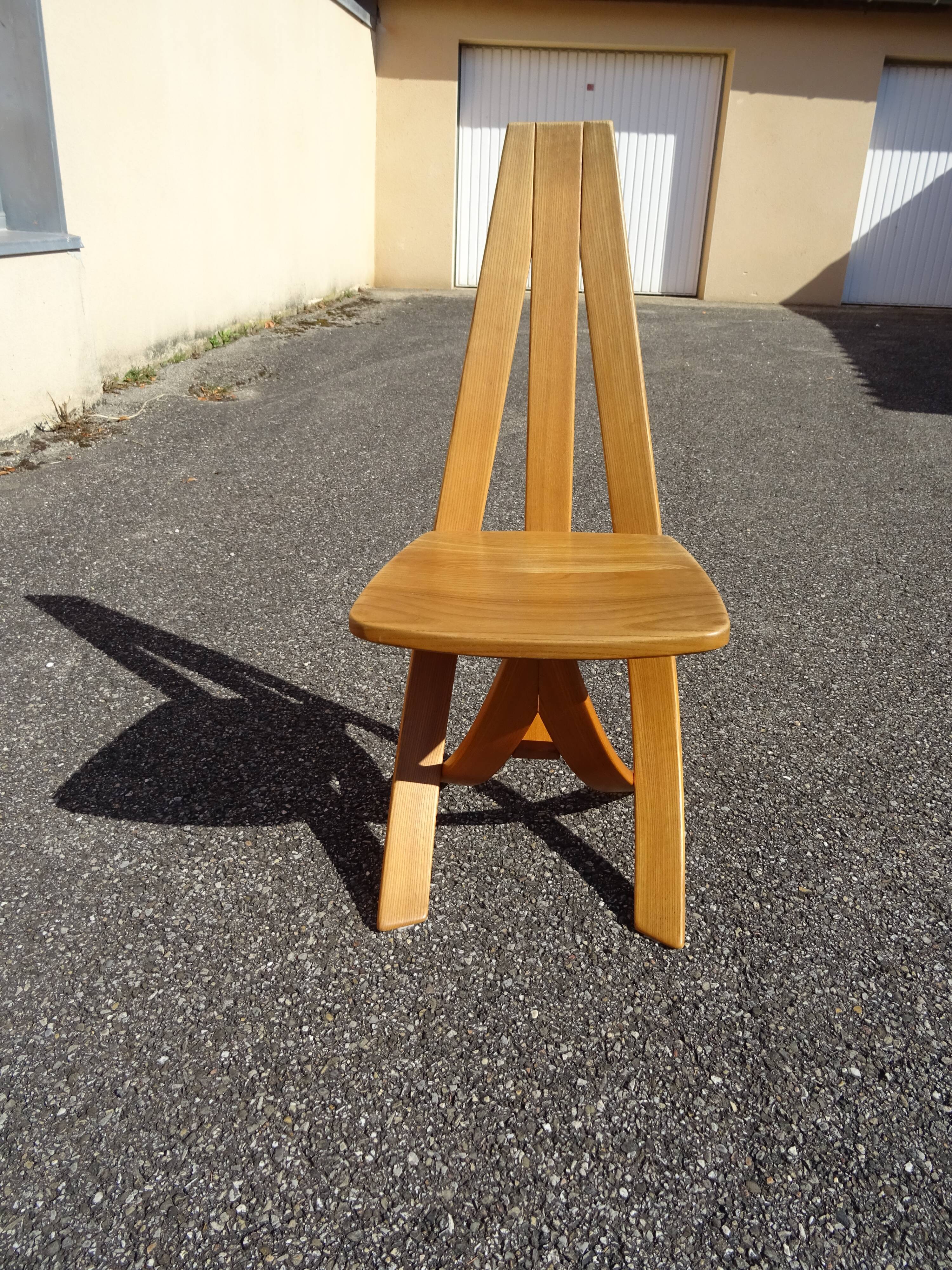 Série 5 chaises Epona design Francis Taglan France