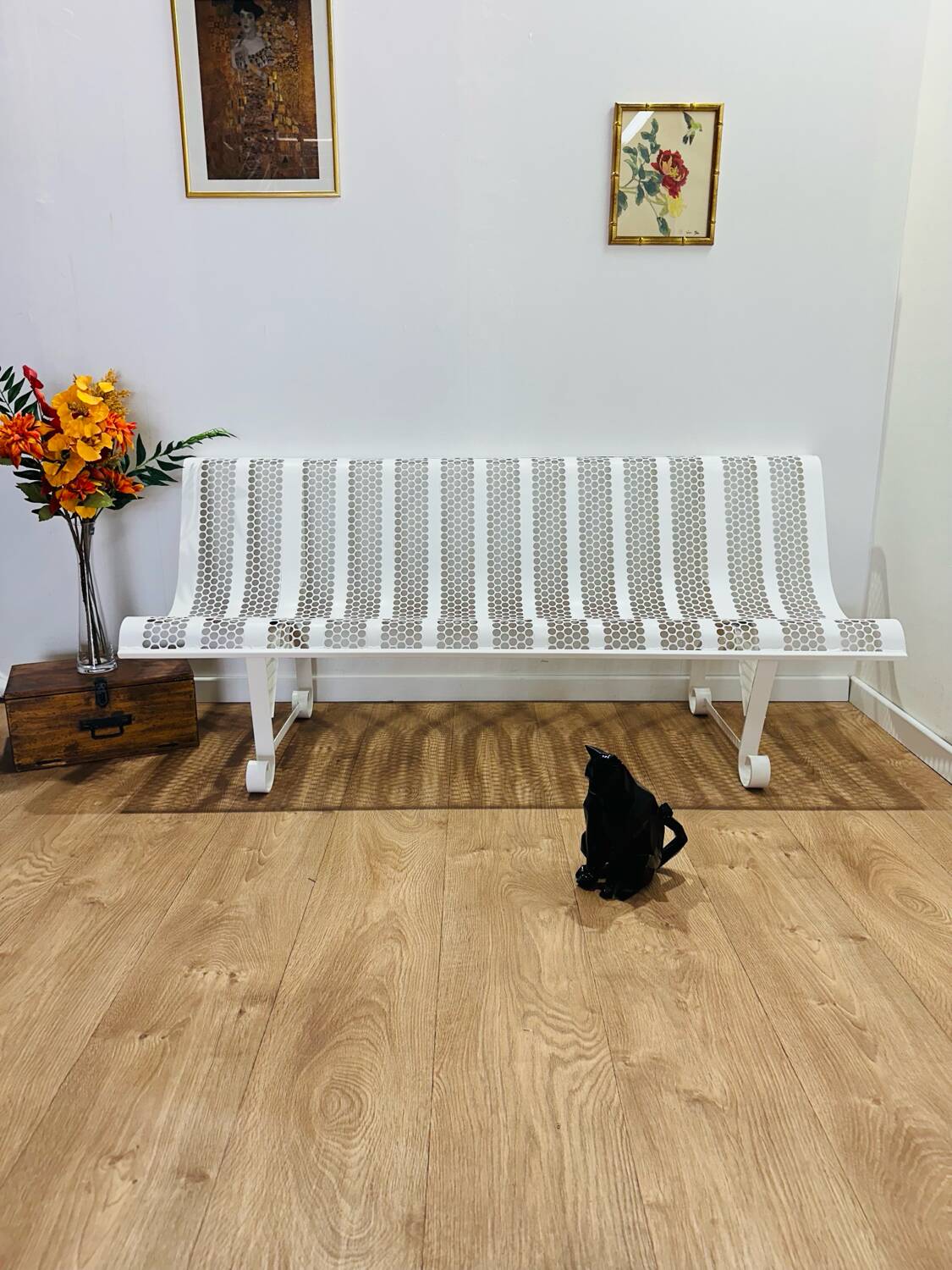 René Malaval metal bench