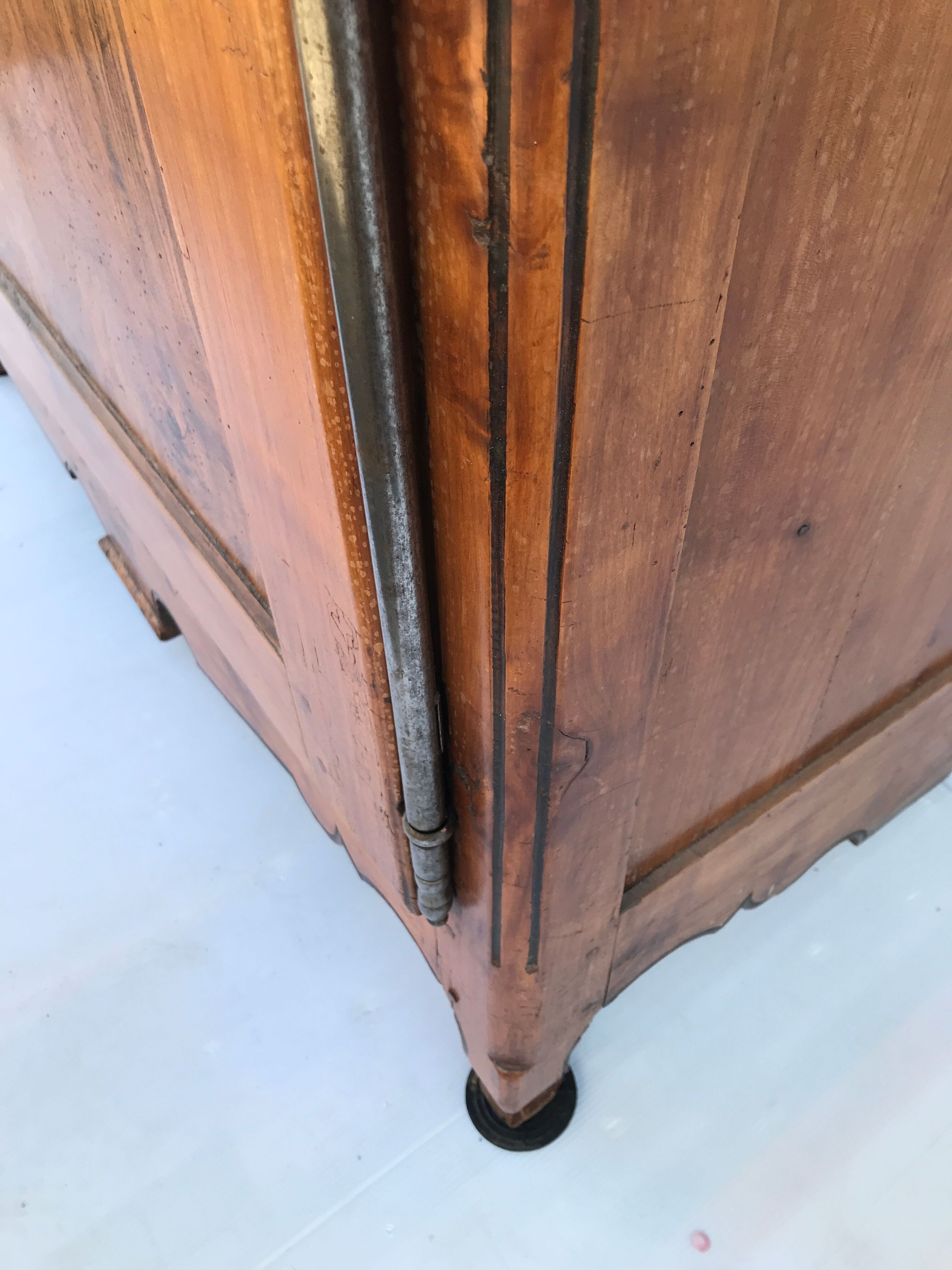 Louis XV marquetry bonnetière 1950s