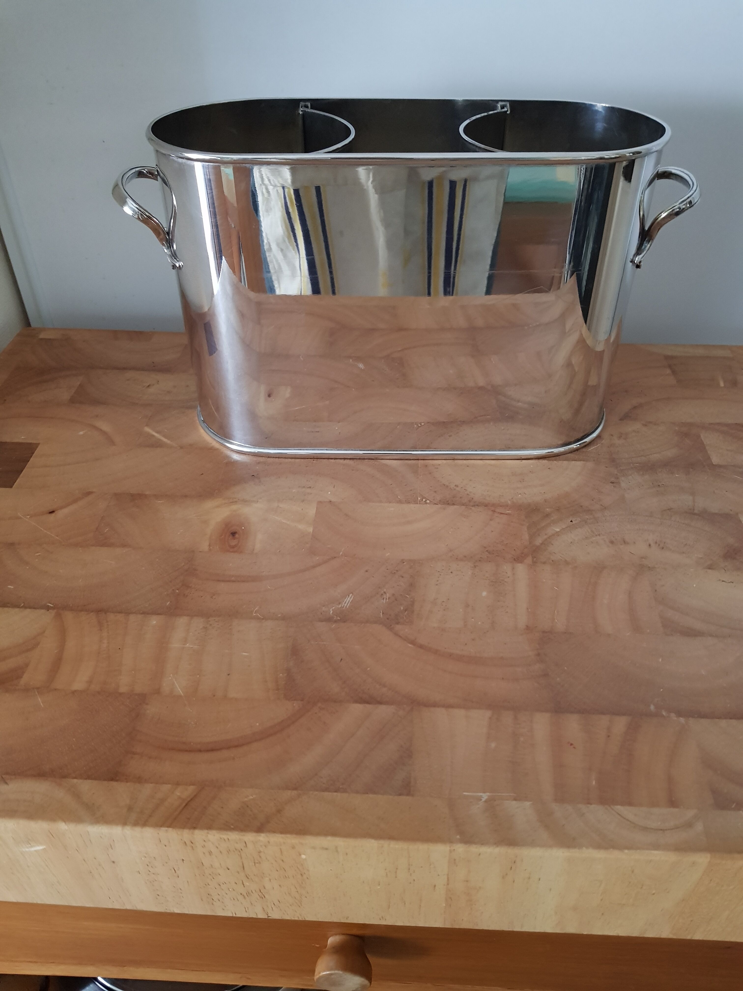 Champagne bottle refresher two bottles