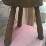 Vintage tripod stool