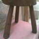 Vintage tripod stool