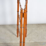 Porte-serviette imitation bambou 2 branches