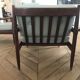 Ensemble de salon en noyer et cuir par Beka1960