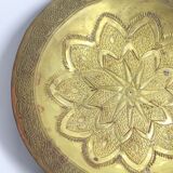 Plateau marocain en laiton