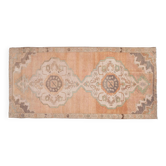 Tapis de couloir turc vintage