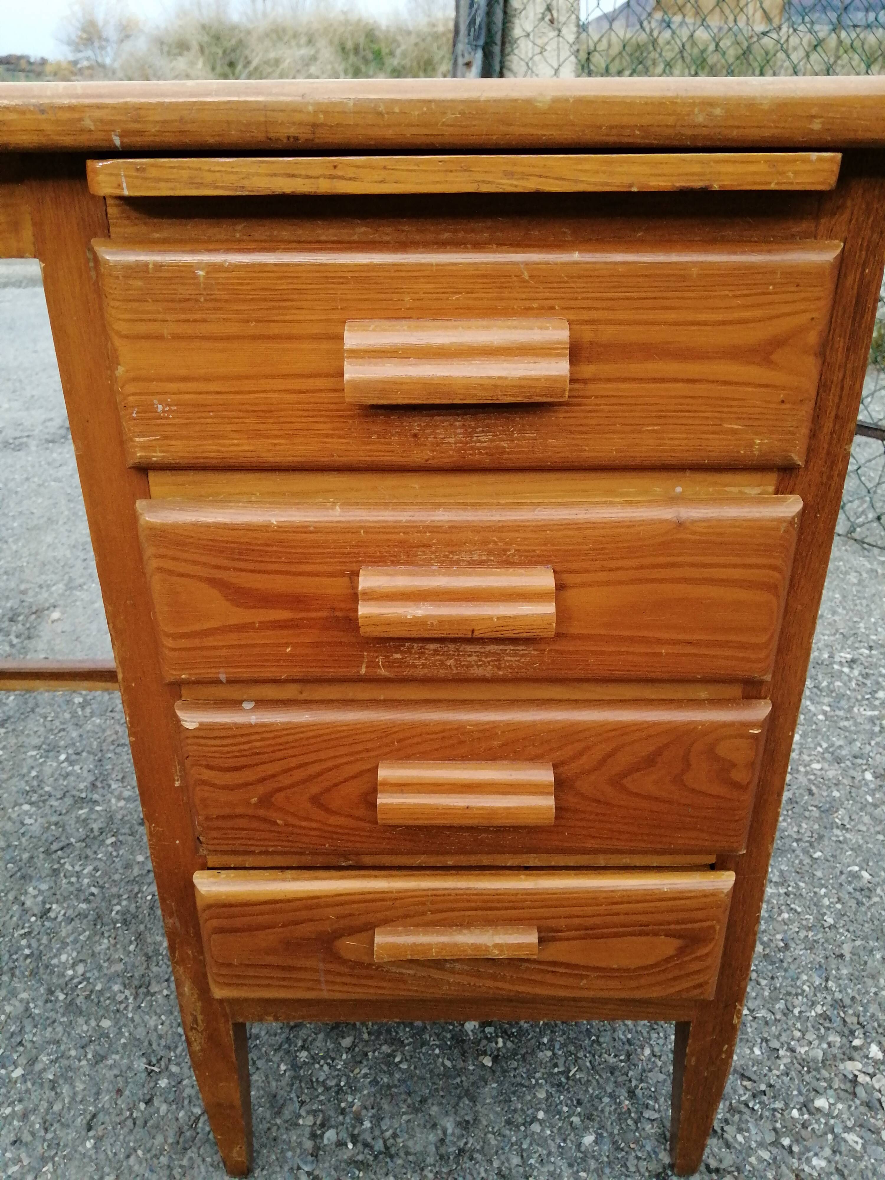 Vintage wooden desk 50s/60s