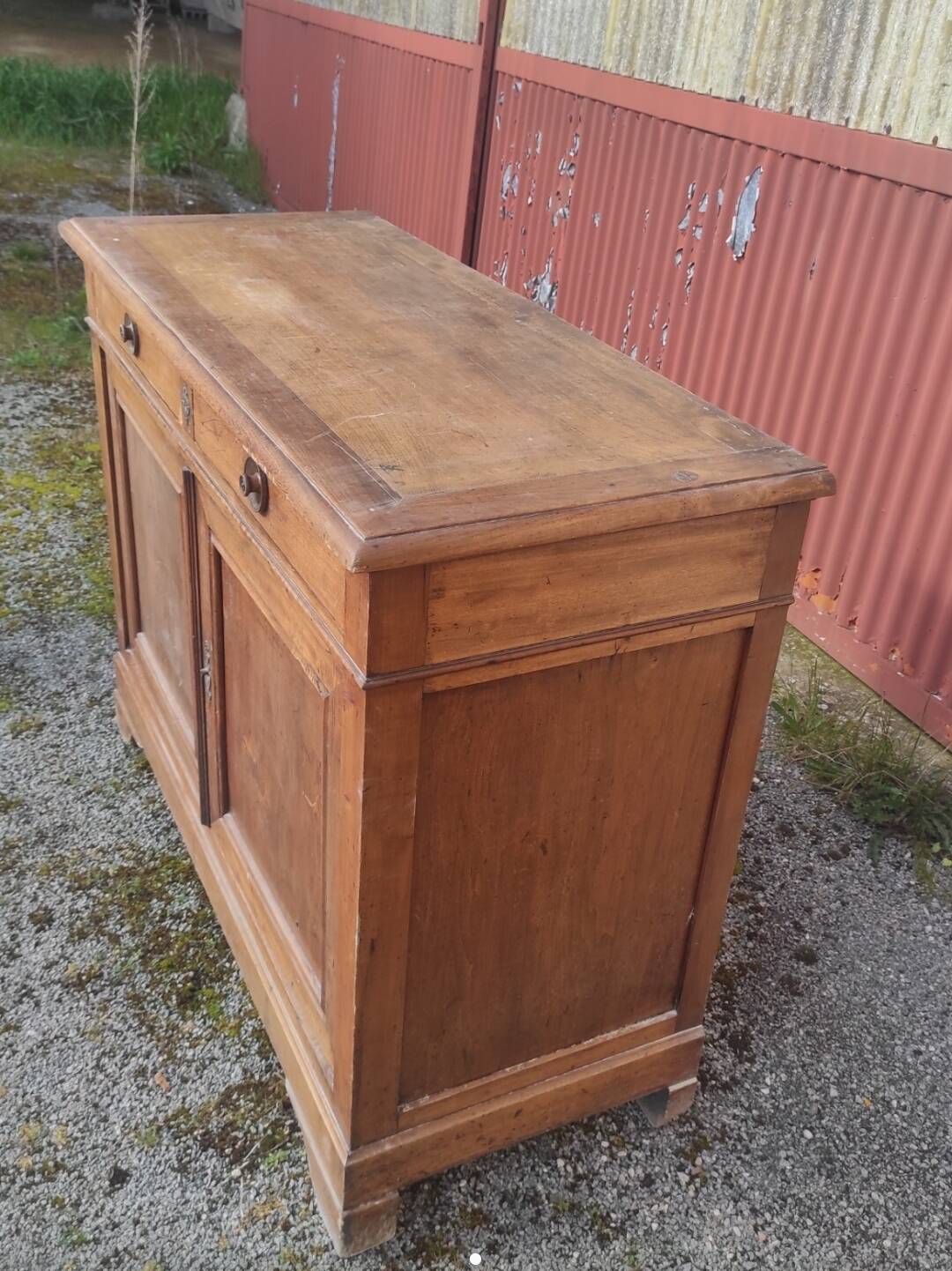 Old low sideboard