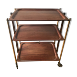 Foldable wood service 3 floors