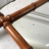 Wooden barber mirror Bamboo style 20-30s