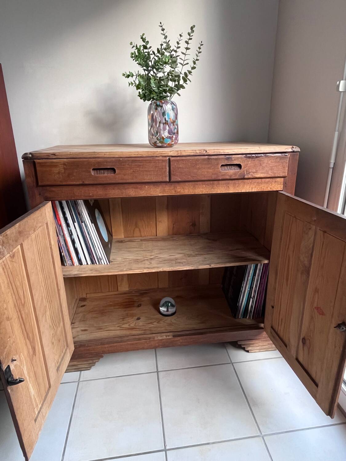 Buffet Parisien en pin massif