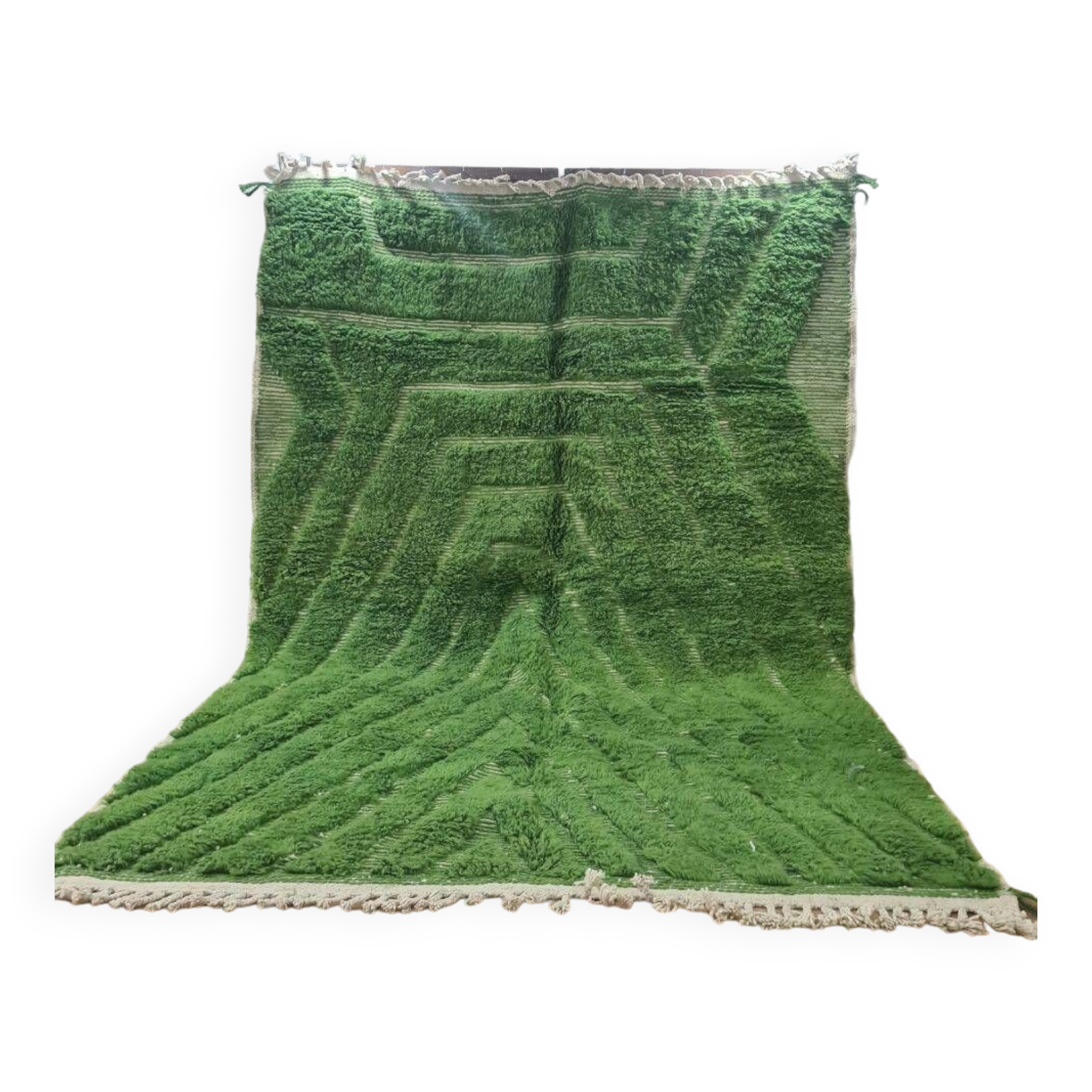 Handmade wool Berber rug 300X200 cm