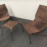Wicker garden set