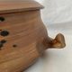 Service dish enamelled sandstone Pottery of the Vallauris Dove
