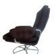 Fauteuil marron/monoplace/chaise longue vintage