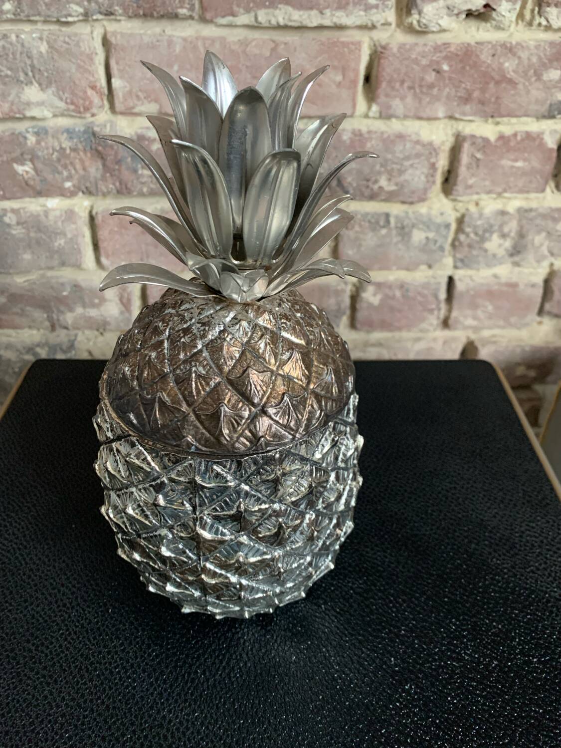 Vintage Pineapple Ice Cube Bucket