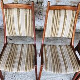 Set of 4 vintage teak chairs by R. Huber & Co., circa 60's