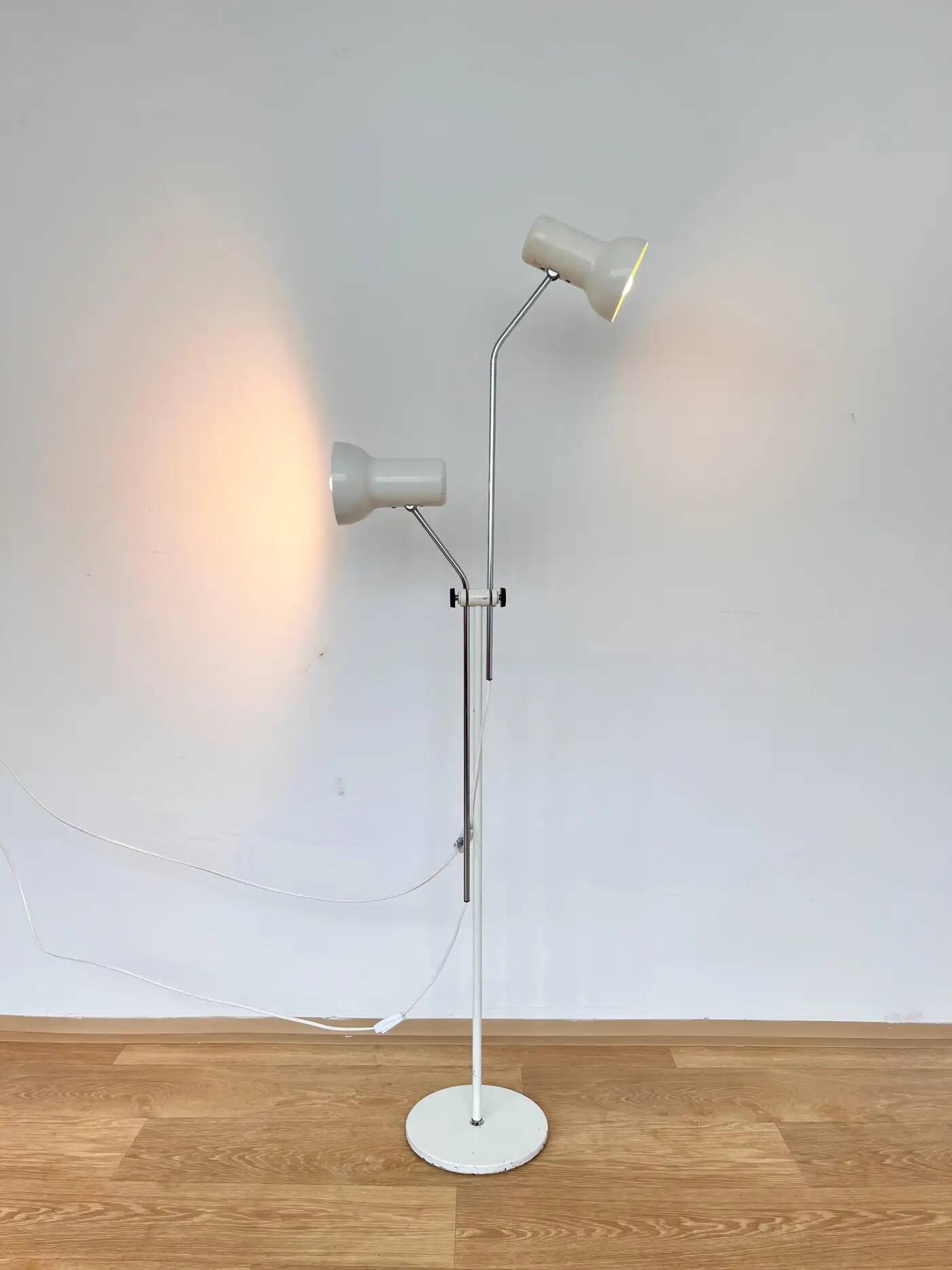Mid-century adjustable design floor lamp by Napako, 1970s