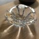 Val Saint Lambert crystal ashtray empty pocket