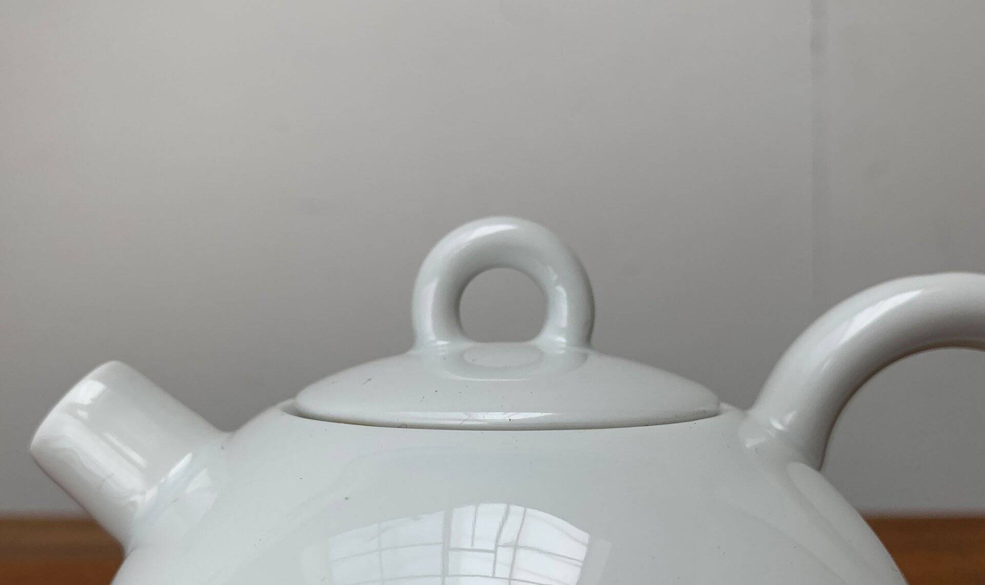 Teapot and cup from the vintage postmodern German Fantasia series by Matteo Thun for Arzberg, 1980s, set of 2.