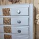 Art Deco chest of drawers with mustache feet