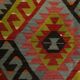 Large Green Handmade Vintage Kilim Rug, 184x309Cm