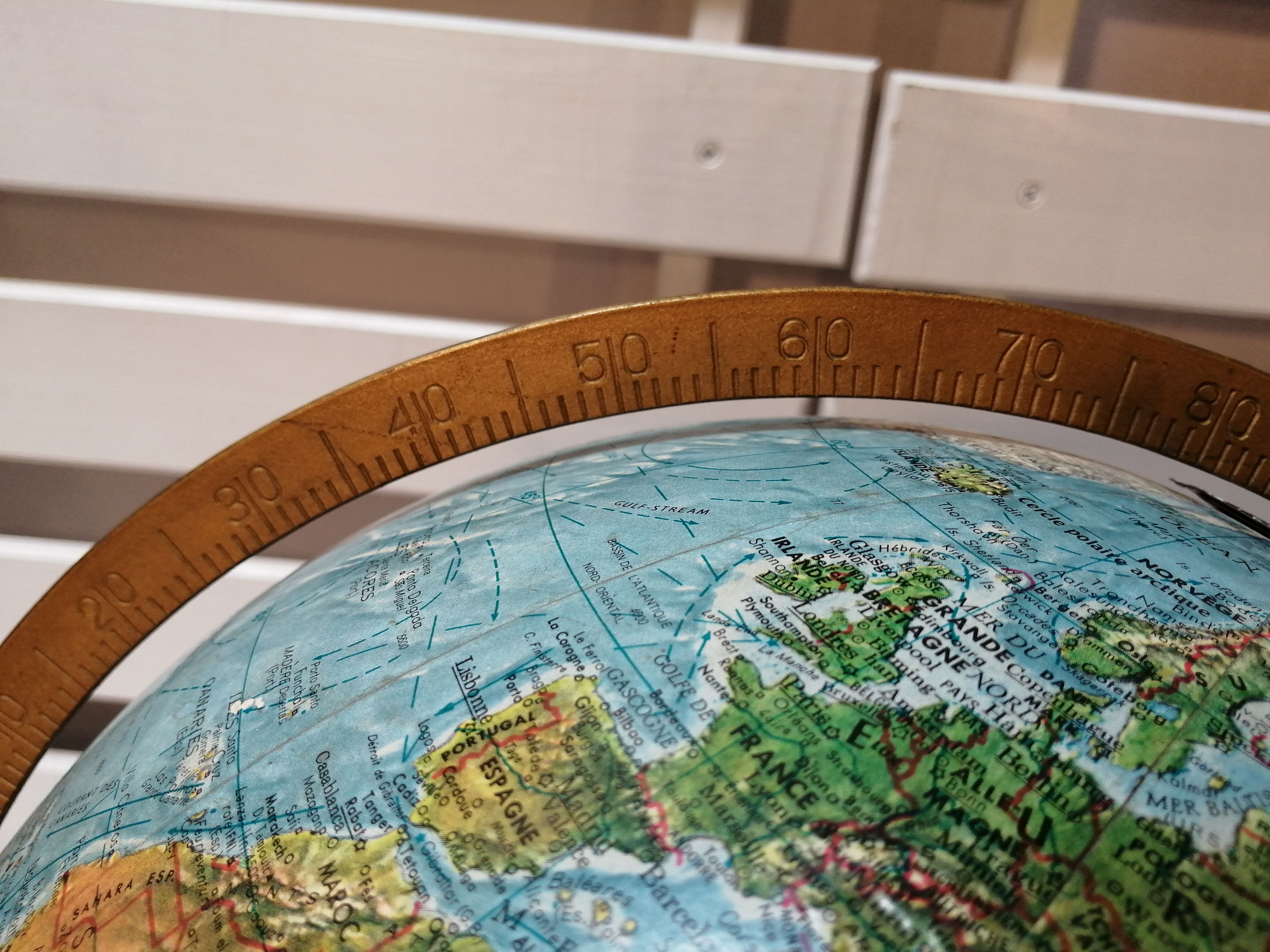 Vintage Scan-Globe