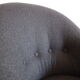 Wool toad chair