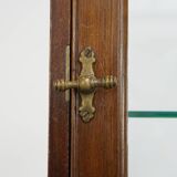 Vitrine anglaise ancienne avec éclairage – Fin du XIXe siècle