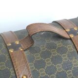 Monogrammed wooden chest