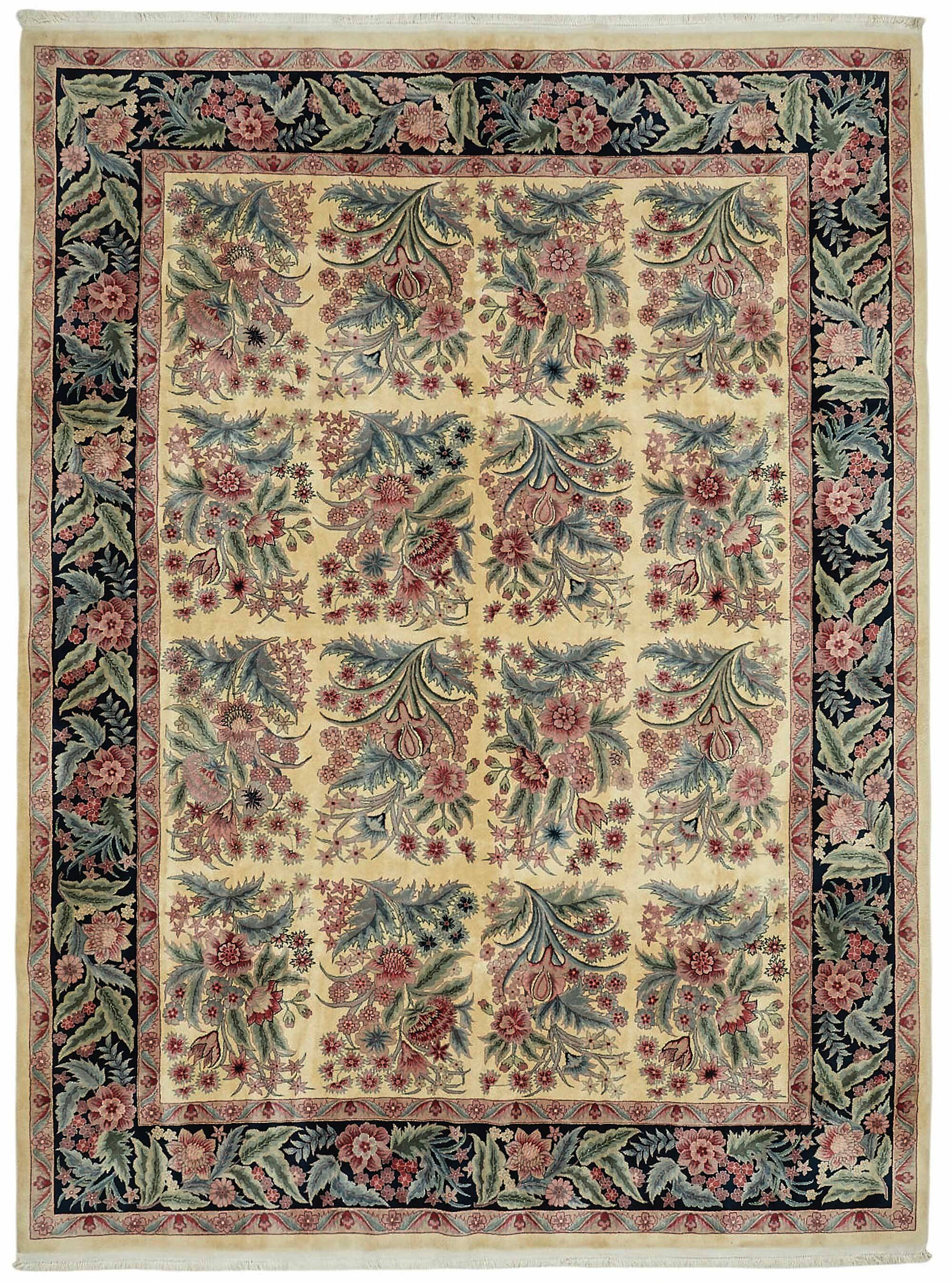 Turkish Handknotted Wool Oushak Rug 278 cm x 370 cm