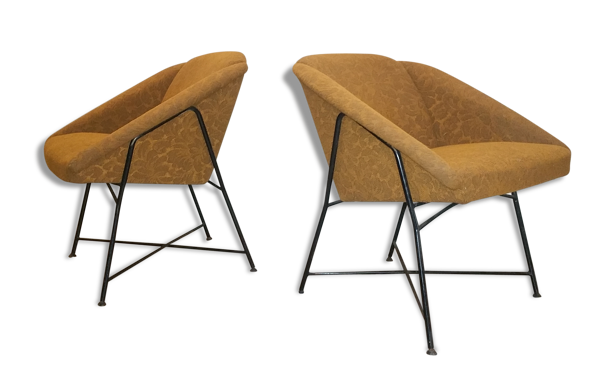 Fauteuils années 50 60