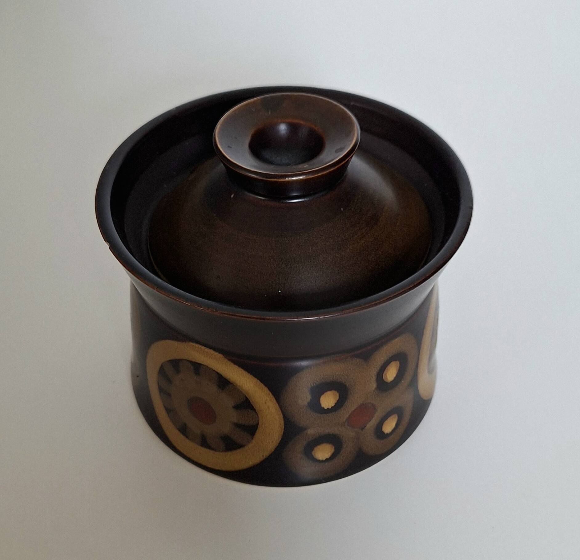 Vintage candy box sugar bowl from the 70s