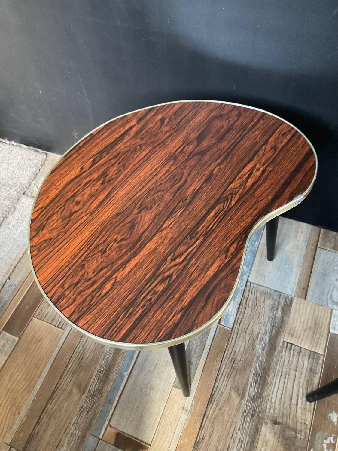 Duo of wooden and Formica coffee tables from the 60s and 70s