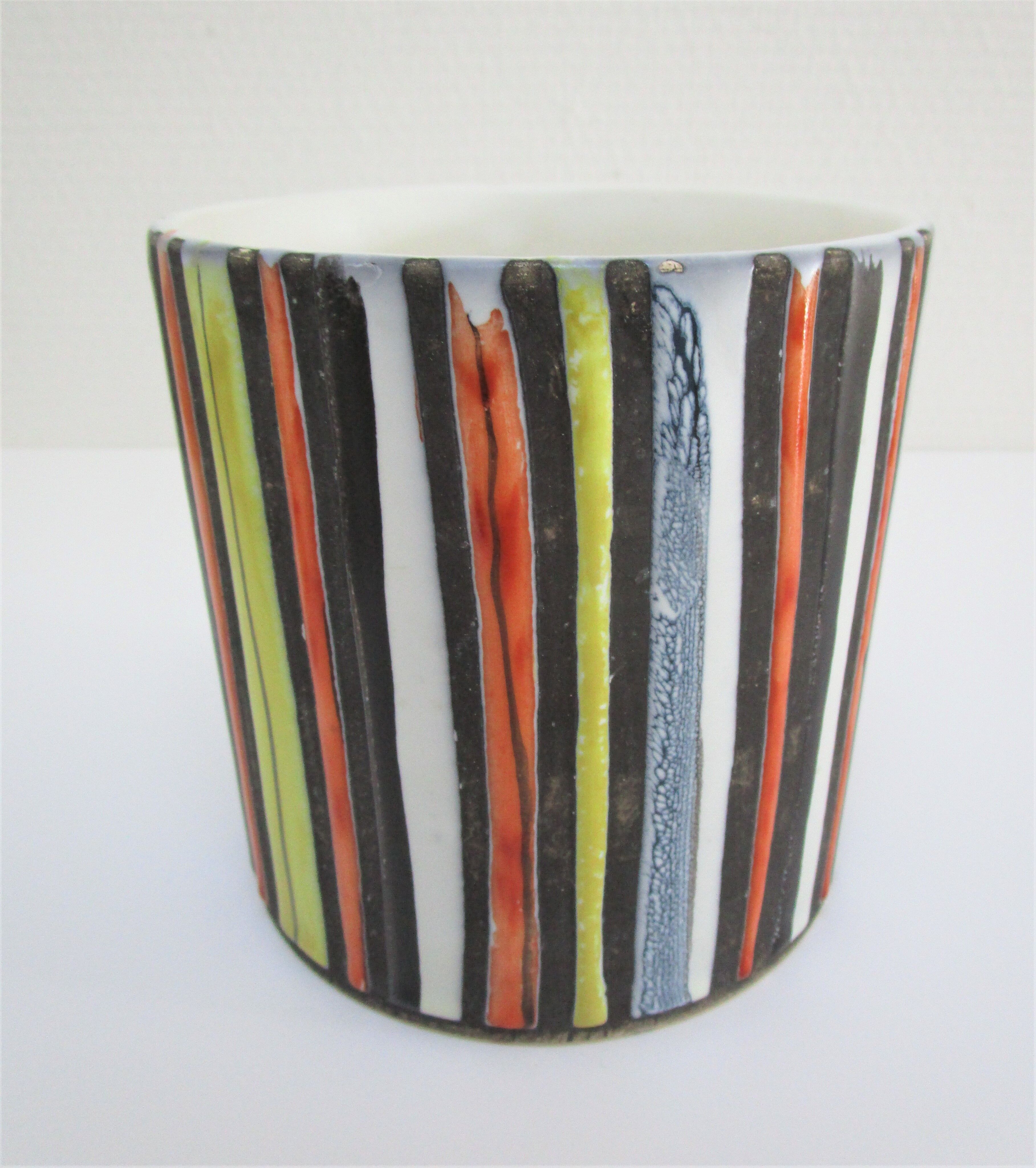 Ceramic sugar pot vallauris decoration pyjamas Roger Capron