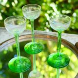 Three vintage liquor cups