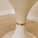 Vintage Mushroom Stool: Finzgar & Zorman, Meblo 1960s Space Age Design