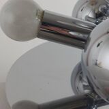 Vintage Sputnik wall/ceiling light from the space age, Cossack style.