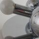 Vintage Sputnik wall/ceiling light from the space age, Cossack style.