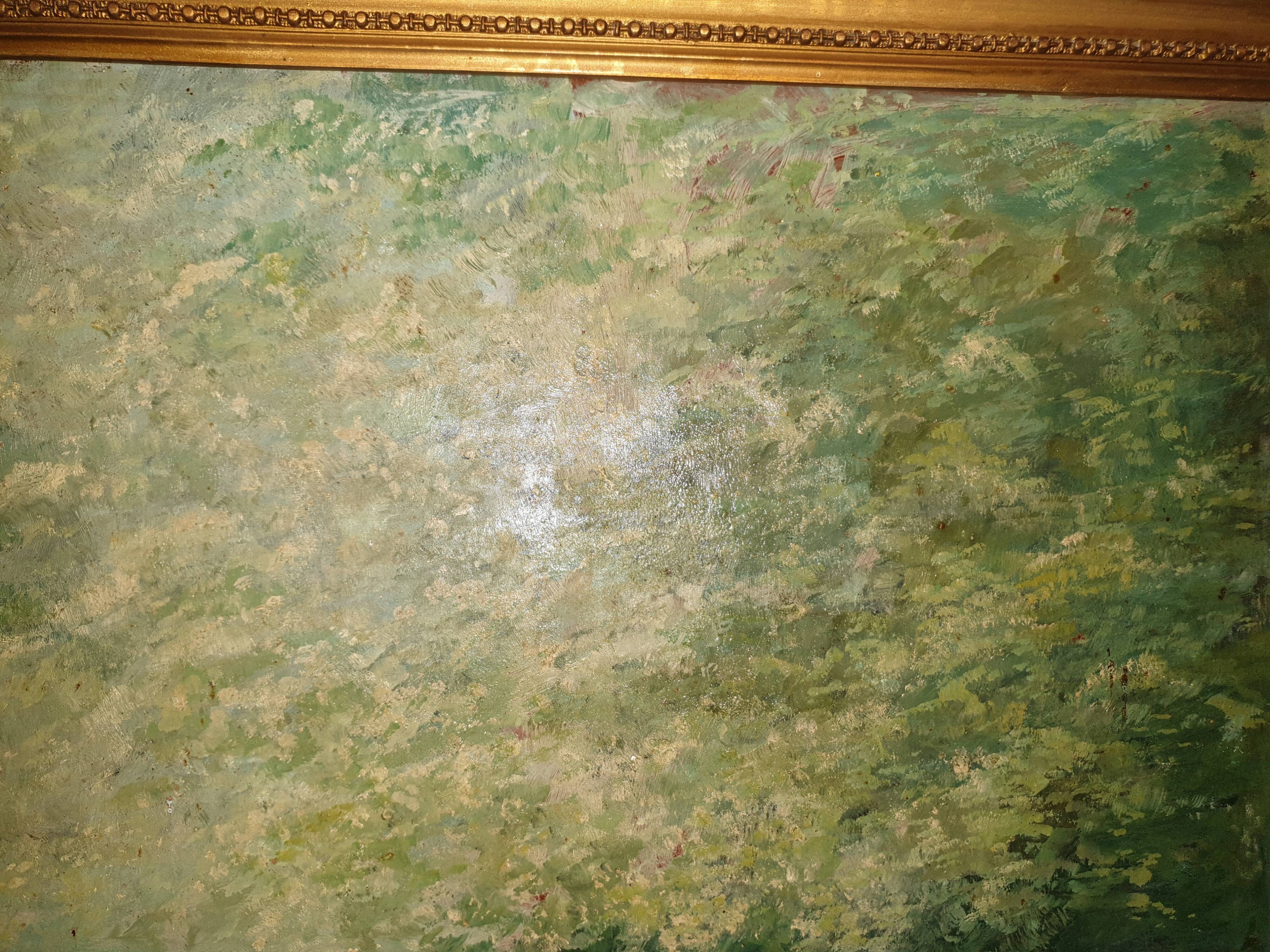 Oil on panel