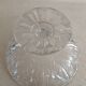 Glass pedestal bowl