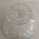 Glass pedestal bowl