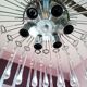 Italian murano waterfall chandelier