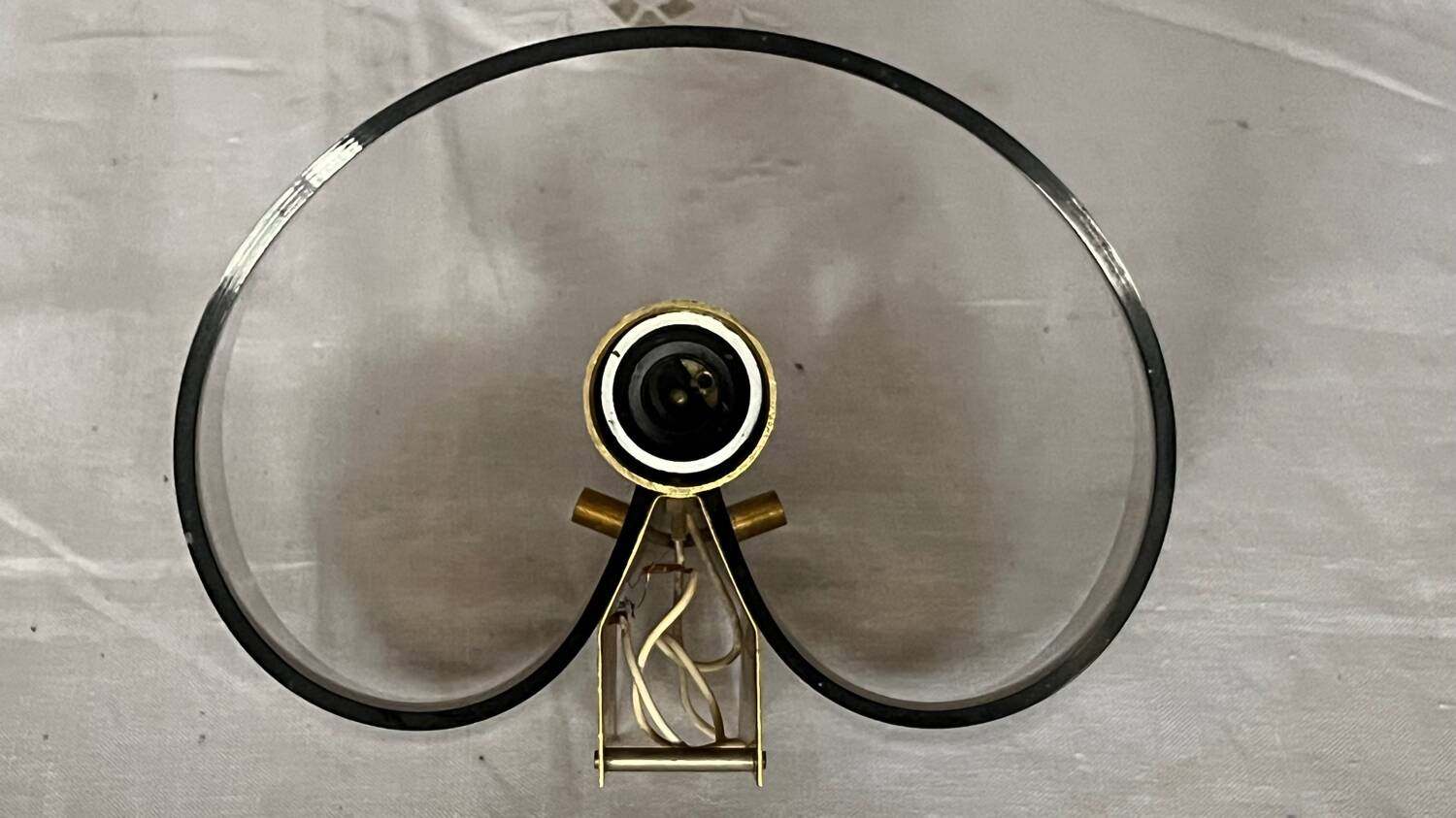 Plexiglas designer wall light 1970