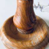 Bougeoir ancien en bois