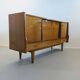 Vintage Scandinavian-style wooden sideboard