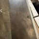 Vintage chrome coffee table / coffee table with glass