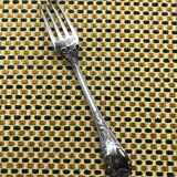Silver-plated dessert fork from Christofle, Marly
